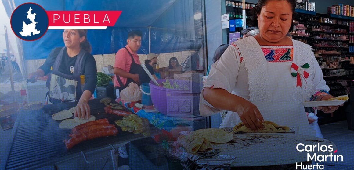 Chalupas, quesadillas, pozole y cacao se disfrutan en el corredor gastronómico de Puebla