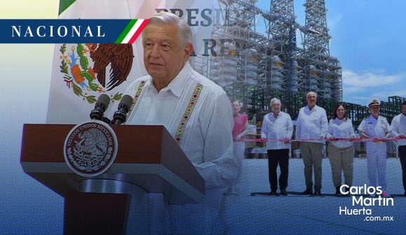 “Hoy empieza a producir la refinería de Dos Bocas”: AMLO