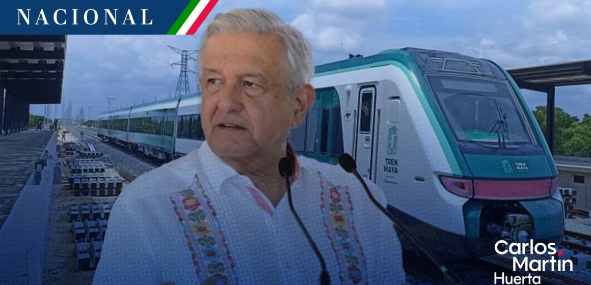Tren Maya operará en su totalidad en febrero de 2024: AMLO
