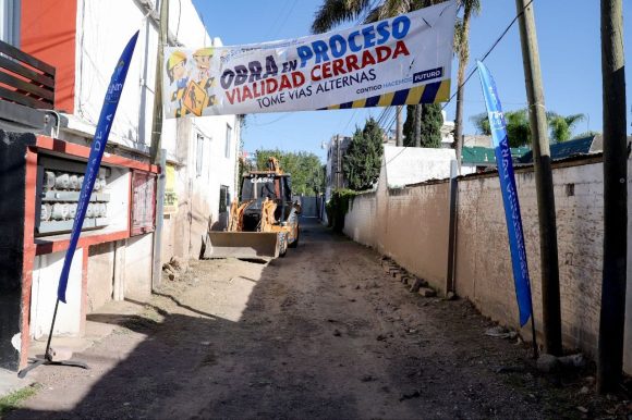 Arrancan adoquinamiento en calles de San Andrés Cholula