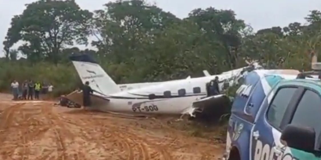 Avión se estrella en la Amazonía de Brasil y mueren 14 personas