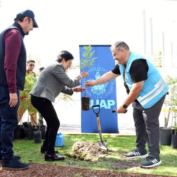 Inaugura la Rectora Lilia Cedillo Ramírez el Maratón de Reforestación Universitaria 2023