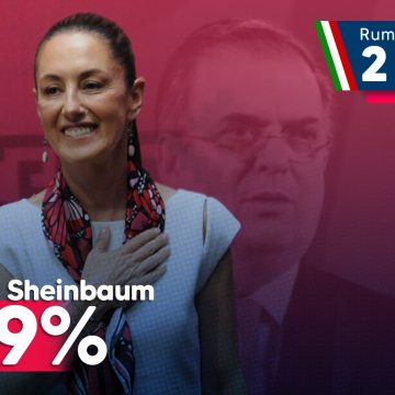 Sheinbaum aventaja a Ebrard en la recta final por la candidatura presidencial de Morena