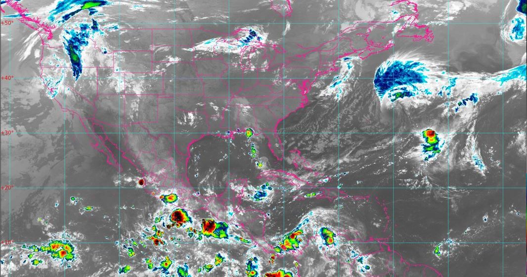 Se mantendrán lluvias intensas en el centro y sur del país