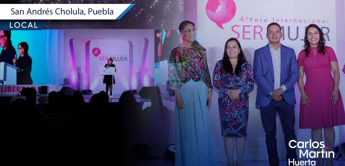 Con éxito, concluye 4to Foro Internacional Ser Mujer en San Andrés Cholula
