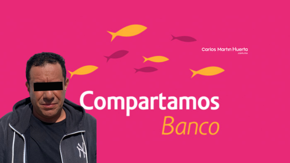 Detenido durante intento de robo a Compartamos Banco