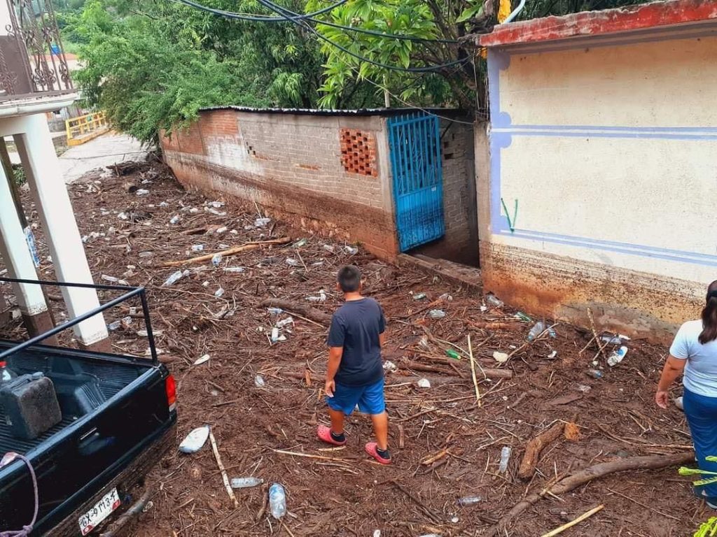 Danos Chila de la Sal por lluvias 2