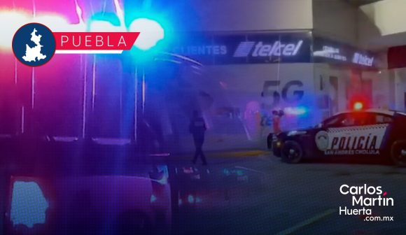 Atacan a balazos Centro de Atención Telcel de Vía San Ángel