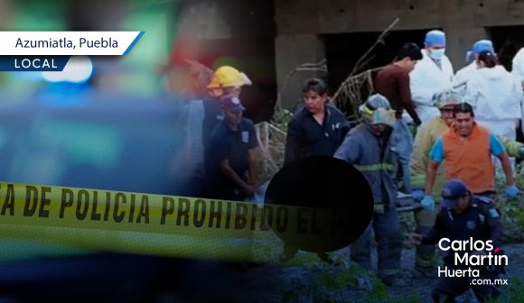Encuentran cuerpo encobijado y con huellas de violencia en Azumiatla
