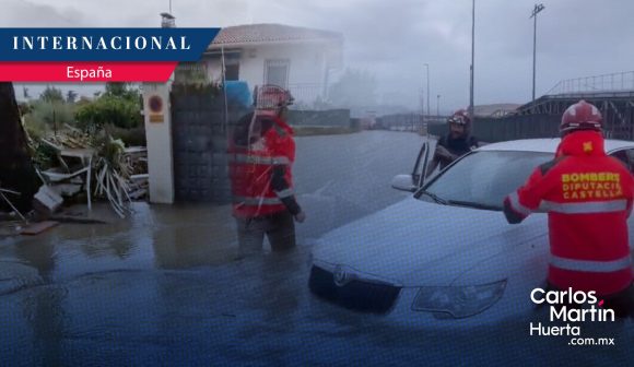 (VIDEO) Intensas lluvias dejan dos muertos y devastación en España