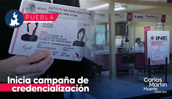 INE inicia campaña de credencialización en Puebla; conoce los detalles  