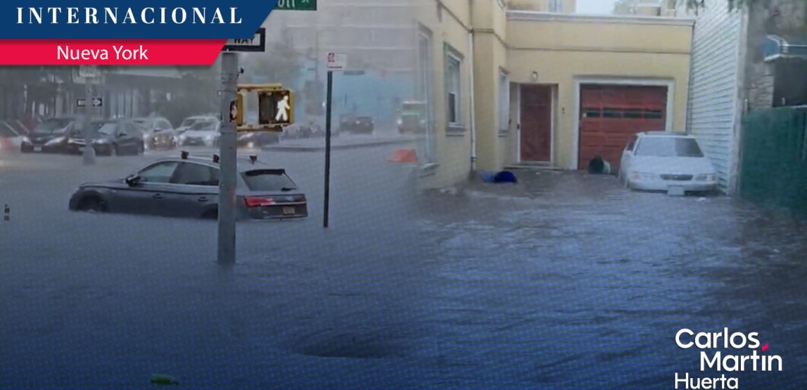 (VIDEO) Nueva York en estado de emergencia por inundaciones