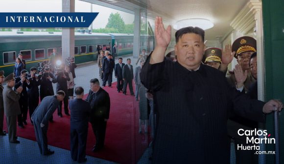 Kim Jong-un llega a Rusia para reunión con Putin 
