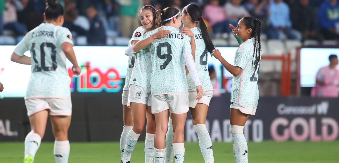 La Selección Mexicana Femenil goleó a Trinidad y Tobago en el Estadio Hidalgo