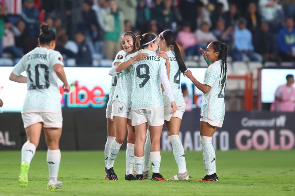 LICHA La Selección Mexicana Femenil goleó a Trinidad y Tobago en el Estadio Hidalgo