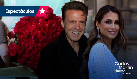 Luis Miguel regaló 500 rosas a Paloma Cuevas por su cumpleaños