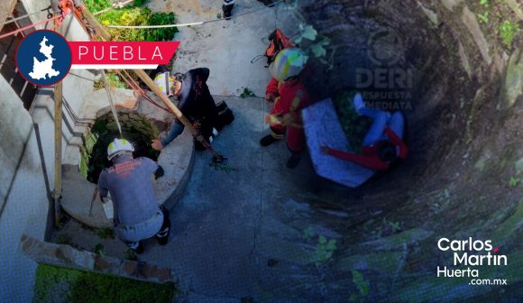Mujer cae a un pozo de 10 metros de profundidad en San Baltazar Campeche