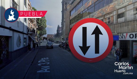Inicia prueba piloto para doble sentido de la calle 3 poniente
