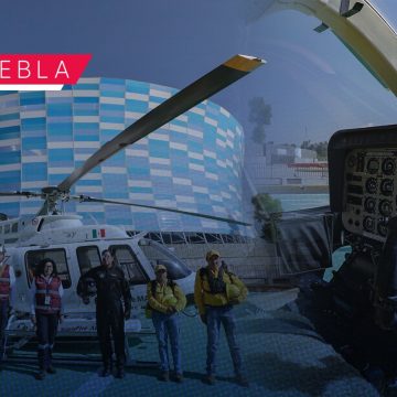 Reactivan helicópteros del Gobierno de Puebla; volarán para temas de seguridad, salud e incendios