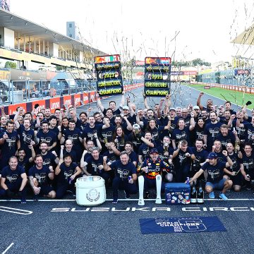 Con triunfo de Verstappen en el GP de Japón, Red Bull es bicampeón de constructores