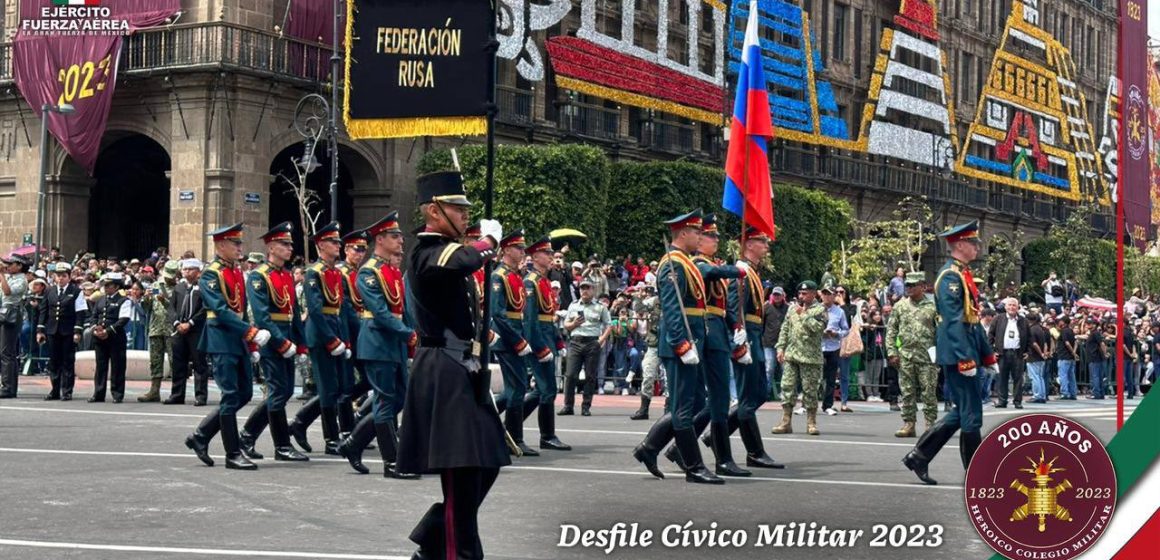 Embajadora de Ucrania critica participación de regimiento ruso en desfile de México