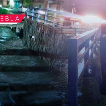 Activan alertamiento hidráulico en Río Alseseca para prevenir afectaciones en viviendas   