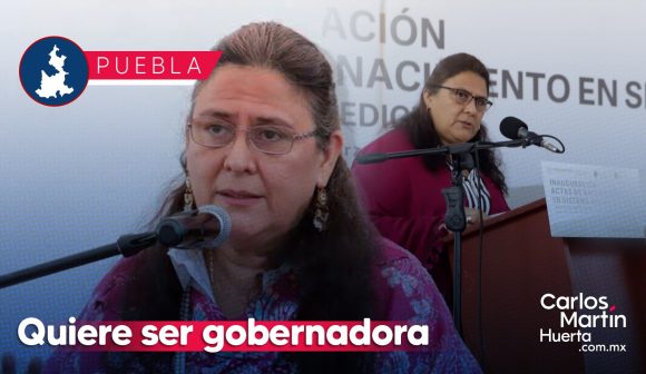 Rosario Orozco, viuda de Barbosa, aspira a la gubernatura de Puebla