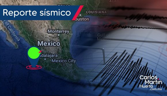 Se registra sismo magnitud 5.8 en Jalisco  