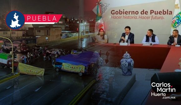 Tras bloqueo en la federal Atlixco, autoridades llegan a acuerdos con inconformes