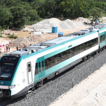 (VIDEO) Tren Maya se detiene en segundo día de supervisión