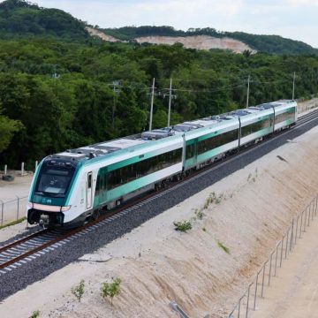 (VIDEO) Tren Maya realiza primer recorrido de Campeche a Mérida