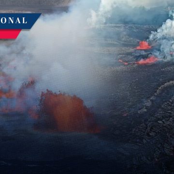 (VIDEO) Volcán Kilauea entra en erupción por tercera vez este 2023