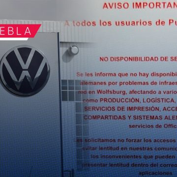 Volkswagen México tiene paralizadas sus operaciones por fallo informático