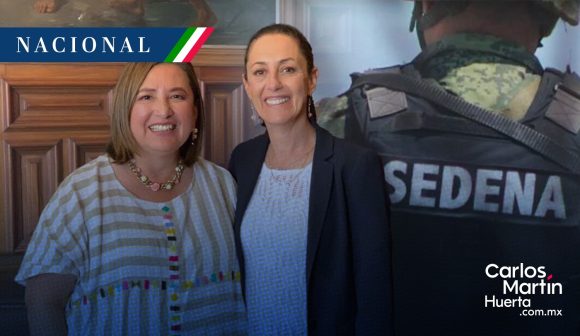 Xóchitl Gálvez - Claudia Sheinbaum - Sedena Sedena presentó plan a Sheinbaum y Gálvez para darles seguridad