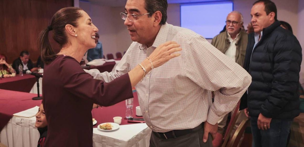 Gobernadores de Morena refrendaron su apoyo a Claudia Sheinbaum