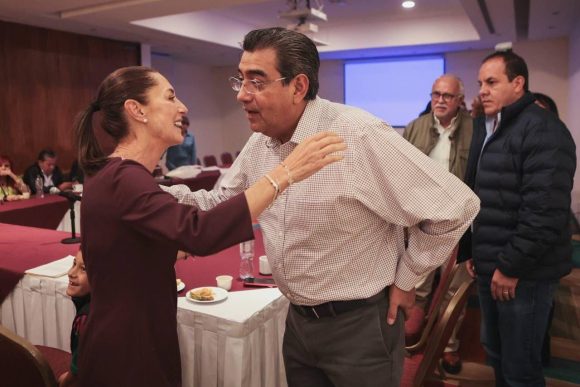 Gobernadores de Morena refrendaron su apoyo a Claudia Sheinbaum