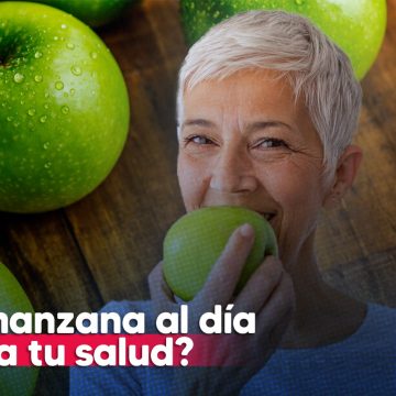 ¿Una manzana al día mejora tu salud?