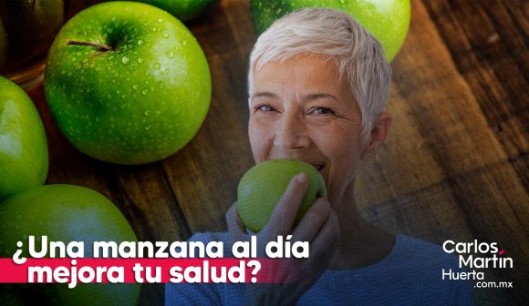 ¿Una manzana al día mejora tu salud?