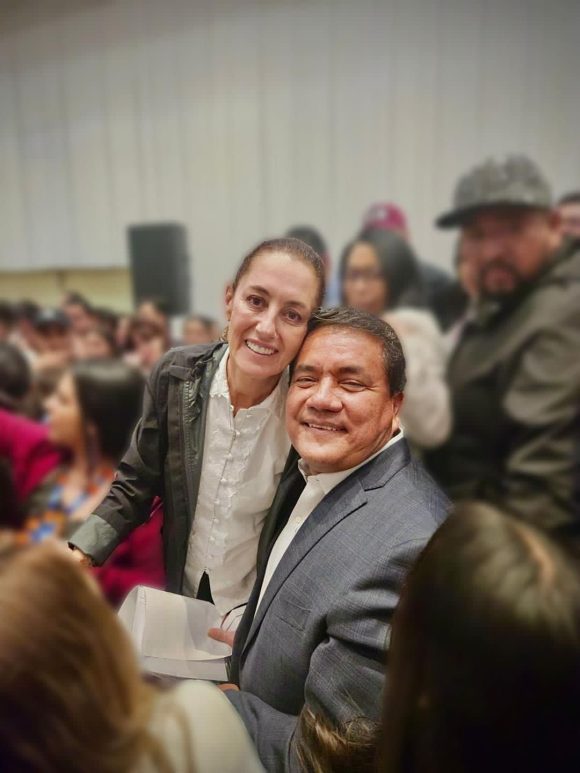 Julio Huerta inicia trabajo coordinado con Claudia Sheinbaum