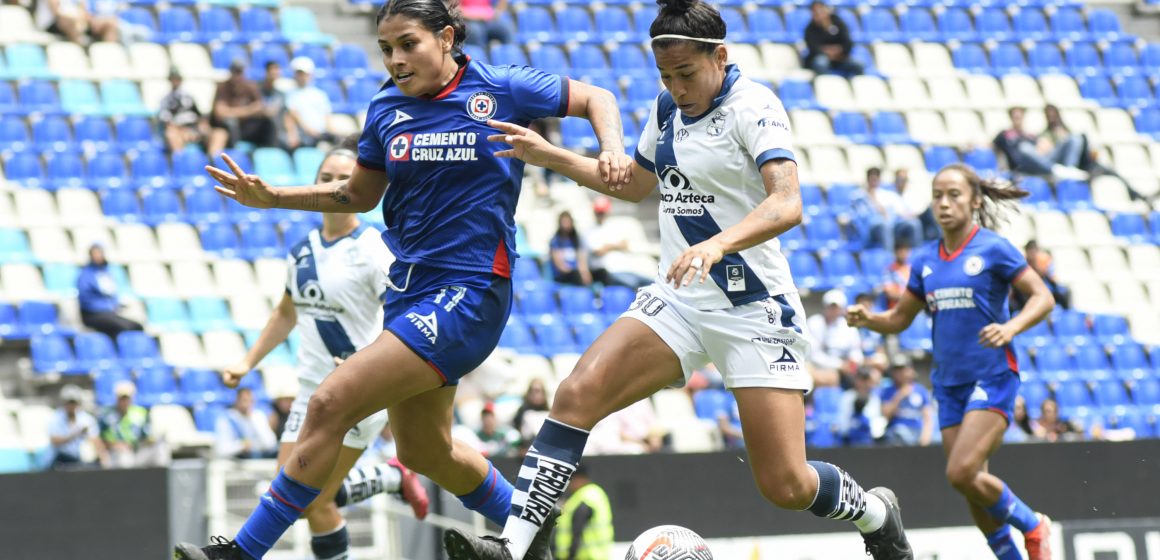 Puebla Femenil vence a Cruz Azul en el Cuauhtémoc