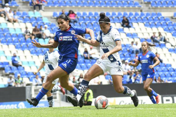 Puebla Femenil vence a Cruz Azul en el Cuauhtémoc