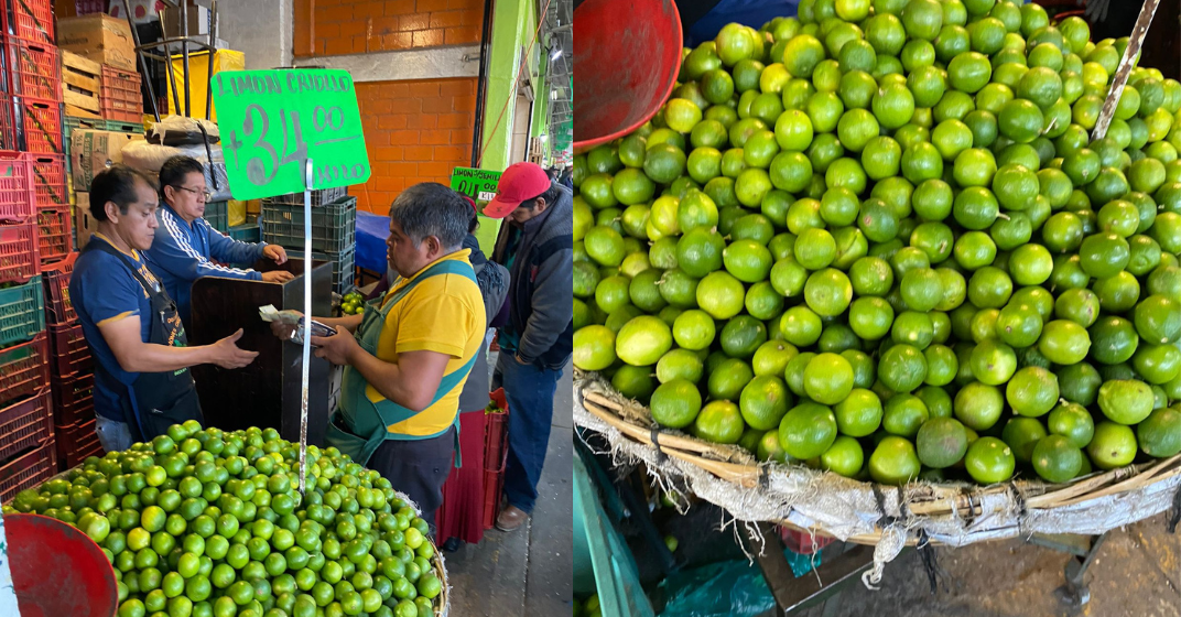El precio del kilo de limón por las nubes $34 pesos en Puebla