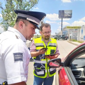 Balance positivo a un mes de implementación de Movidad Segura: San Andrés Cholula