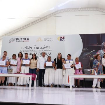 Inaugura gobierno estatal encuentro de Cocineras Tradicionales, patrimonio de Puebla