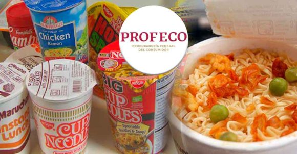 Las peores marcas de sopa instantánea: PROFECO