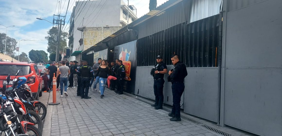 A través del operativo “Escudo Puebla” fueron clausurados ocho establecimientos