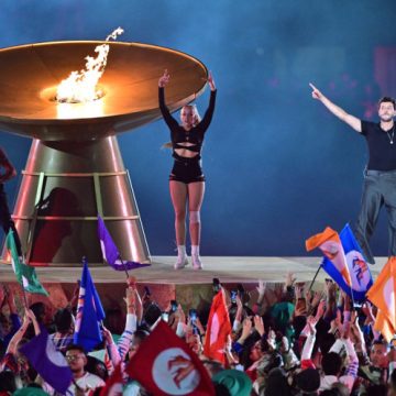 Sebastián Yatra cautiva en la inauguración de los Juegos Panamericanos