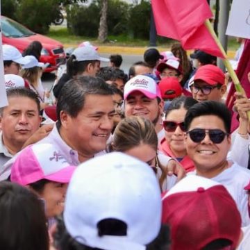 El respaldo de la gente de los 217 municipios nos dice que ¡vamos a ganar!: Julio Huerta