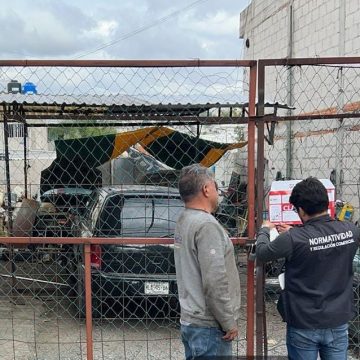 Clausuran cinco talleres mecánicos el municipio de Puebla