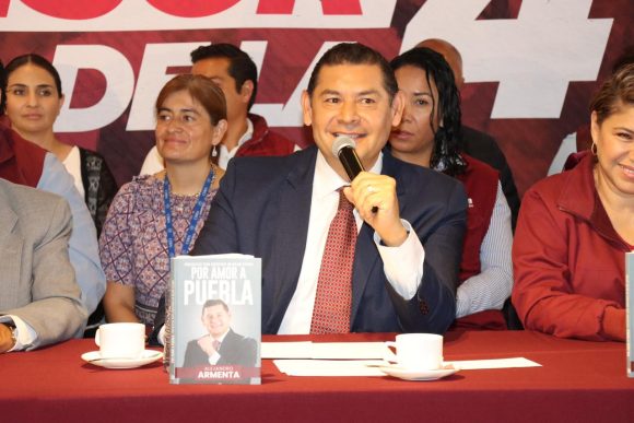 Armenta supera meta de contactos; cerca de 200 mil poblanos se suman al proyecto de la “4T”